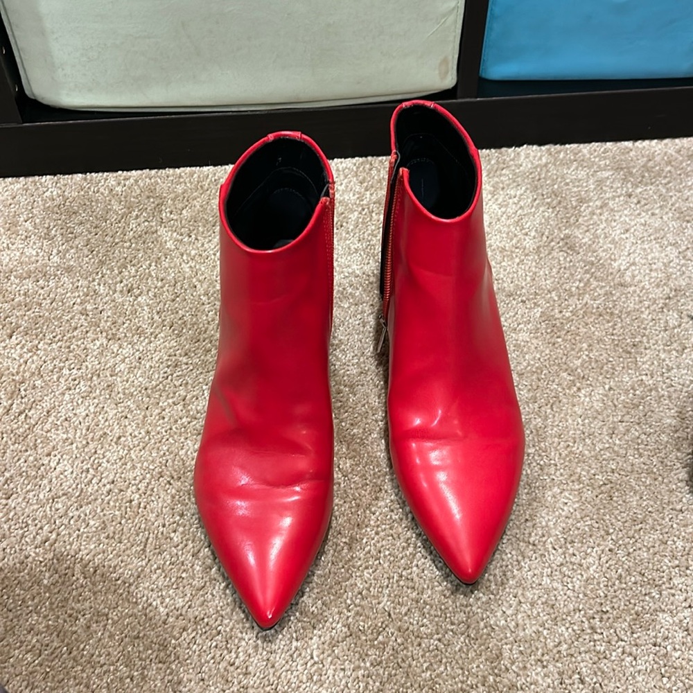 Red booties